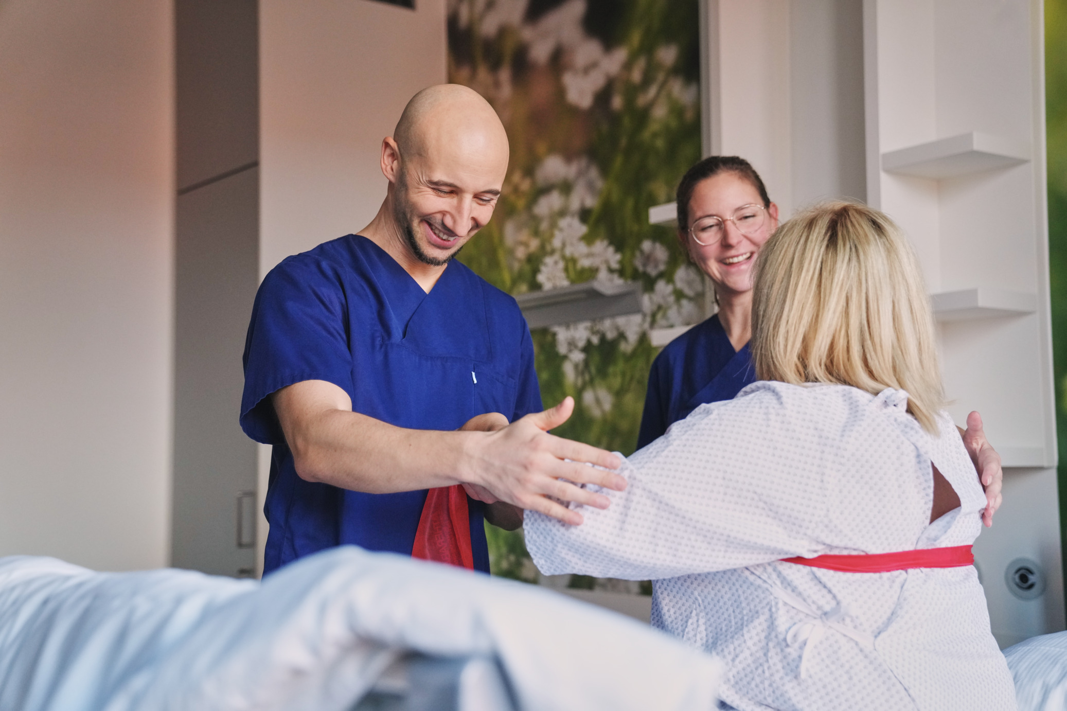 Ergotherapie am Patienten