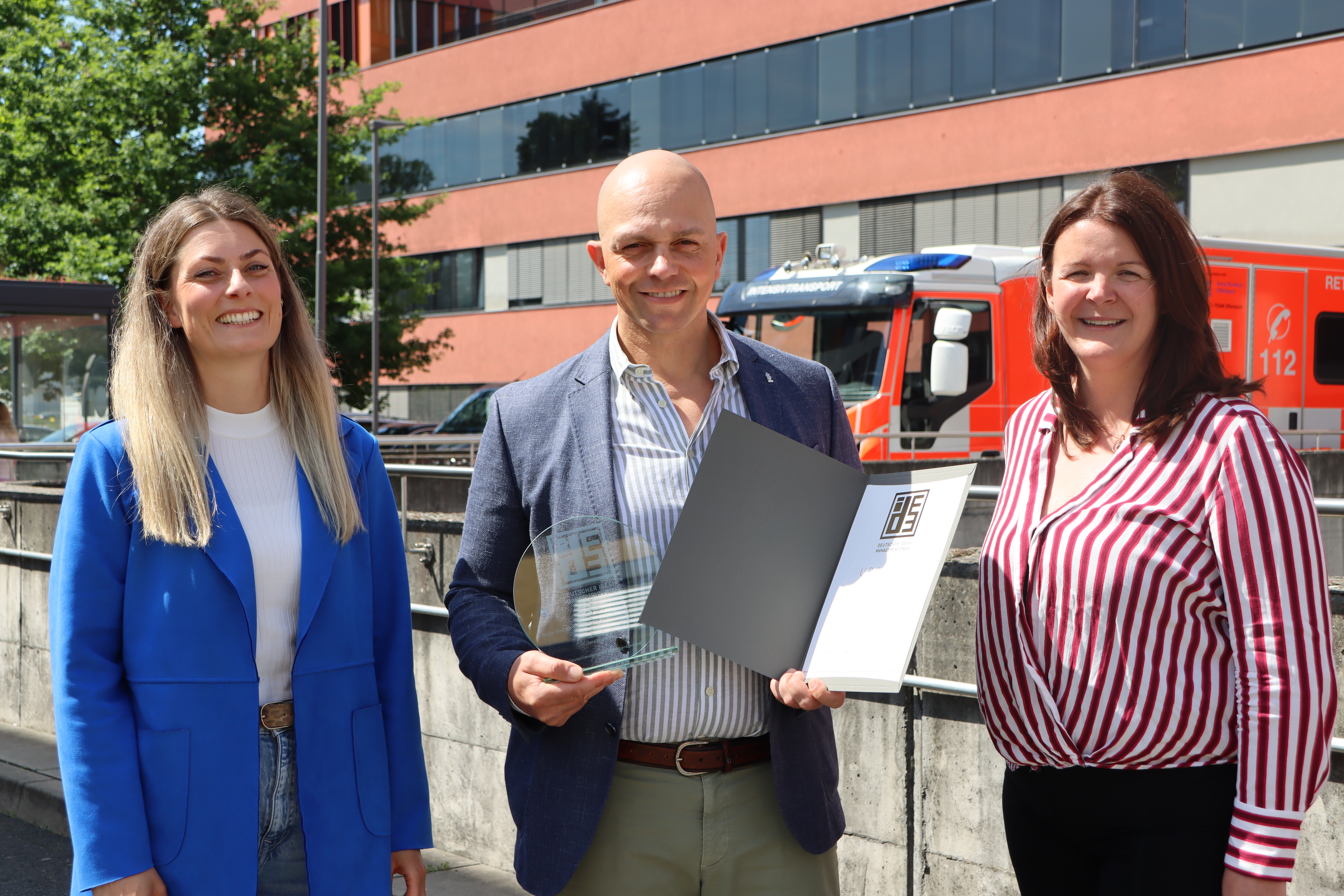 Auszeichnung Platz 2 beim Deutschen Ideenmanagementpreis 2025