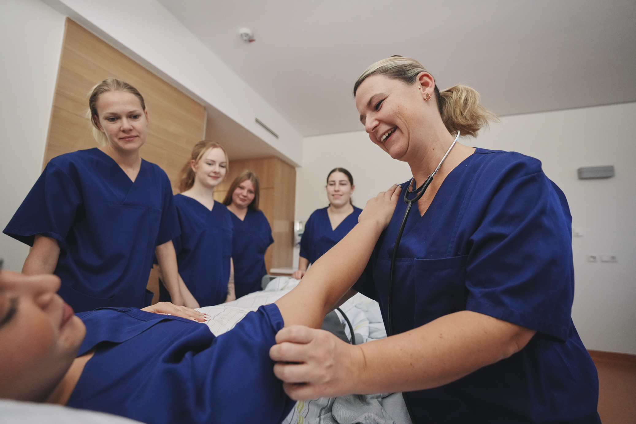 Pflegeausbildung_Anleitung am Patienten