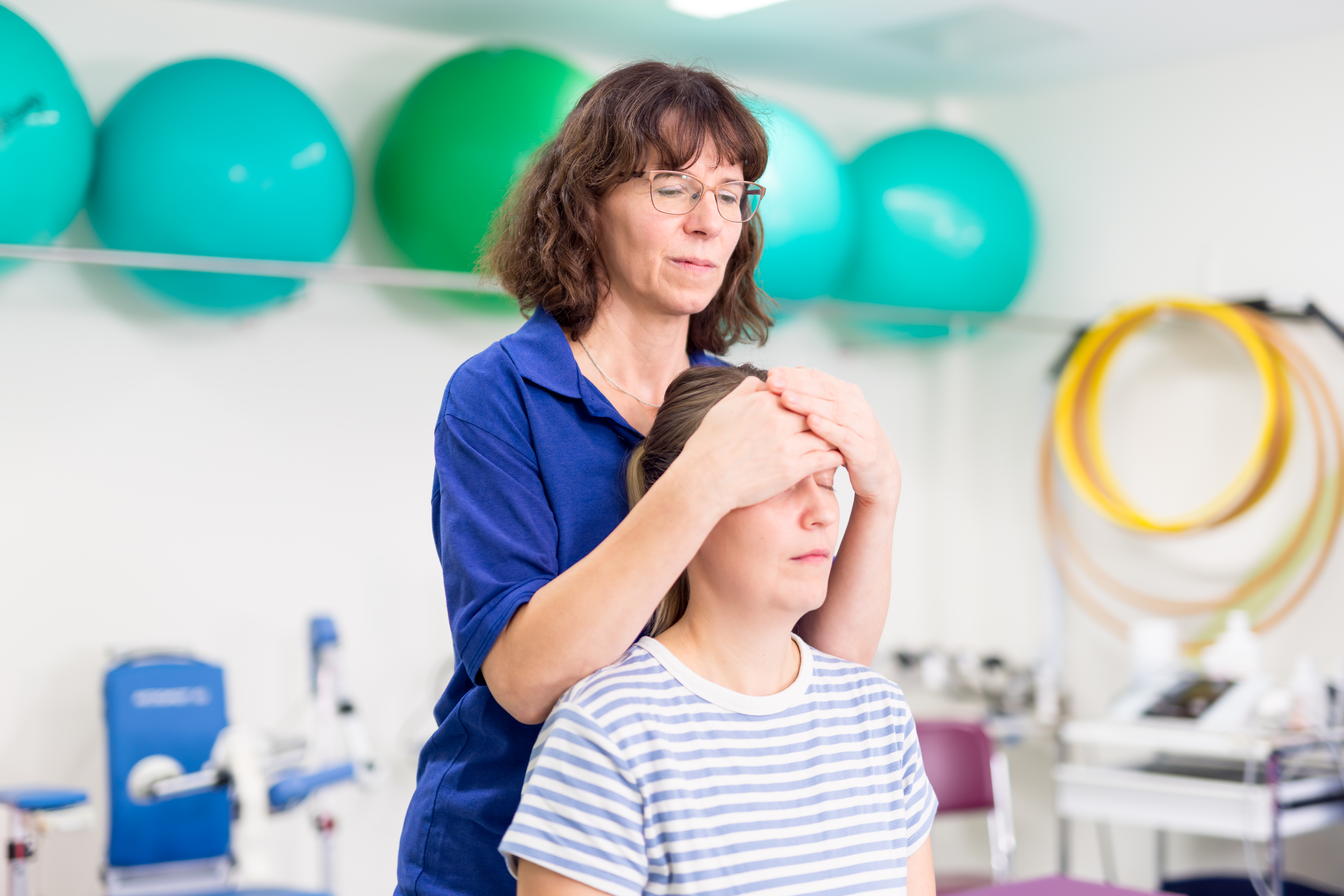 Physiotherapie am Patienten