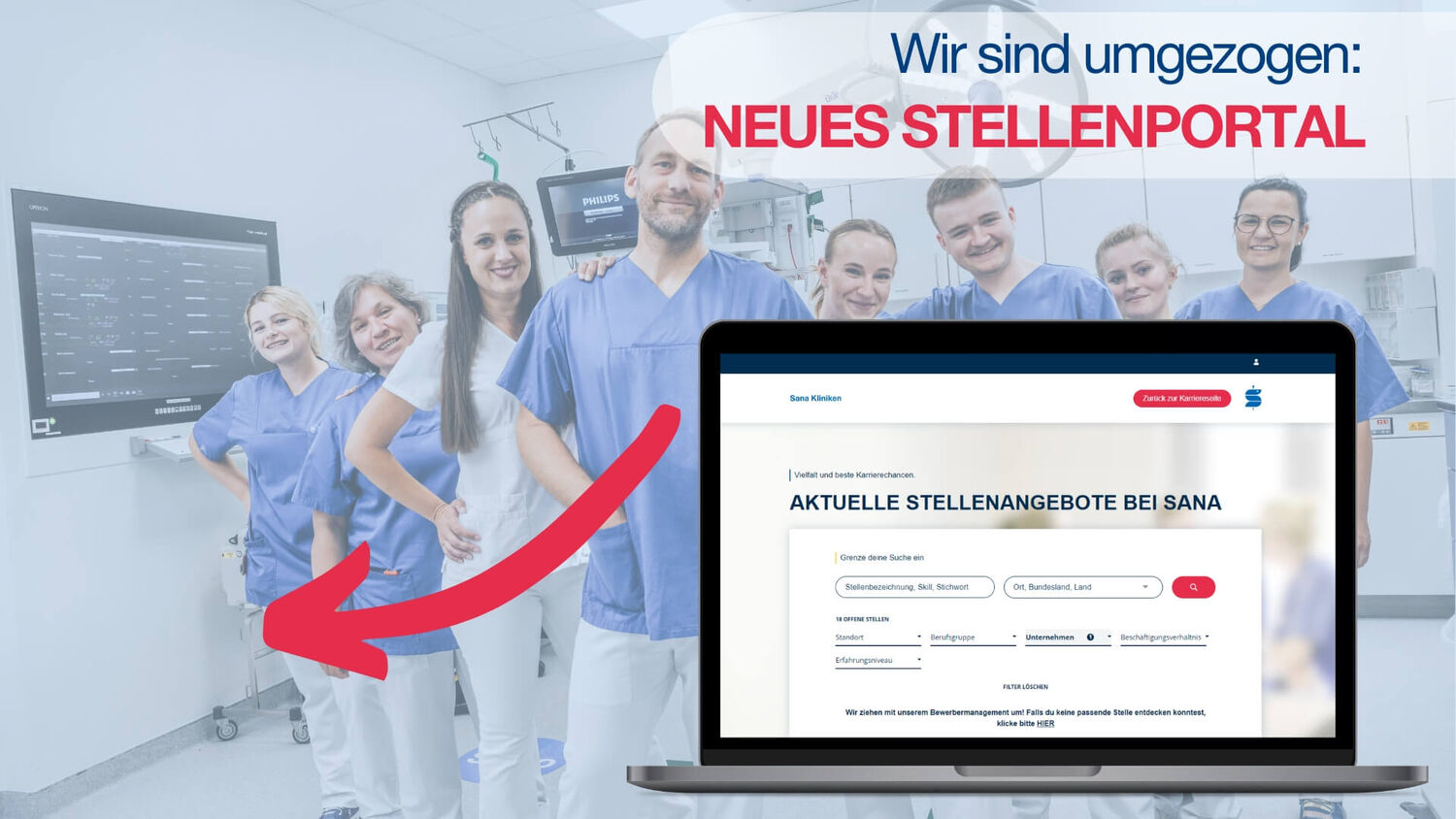 Hier geht´s zum neuen Stellenportal