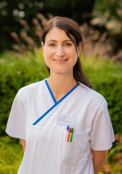 Porträt von Andrea Roth, Ernährungsberaterin am Sana Klinikum Coburg der Sana Kliniken Oberfranken