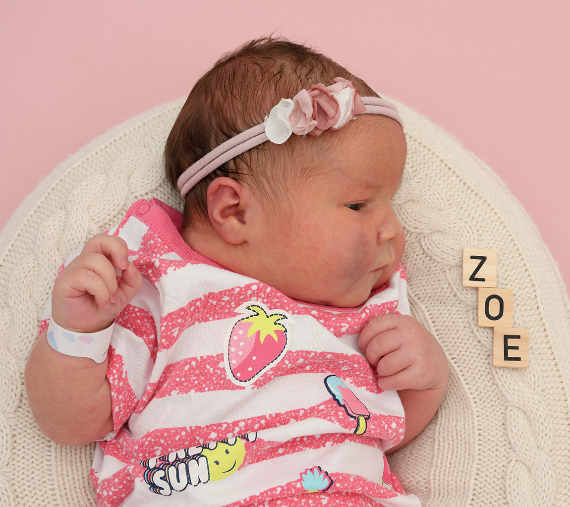 Babygaleriebild von Zoe, geboren vom 02.07.2025 im Sana Klinikum Hof
