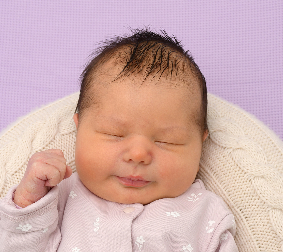 Babygaleriebild von Mia Evelin, geboren am 23.11.2025 im Sana Klinikum Hof