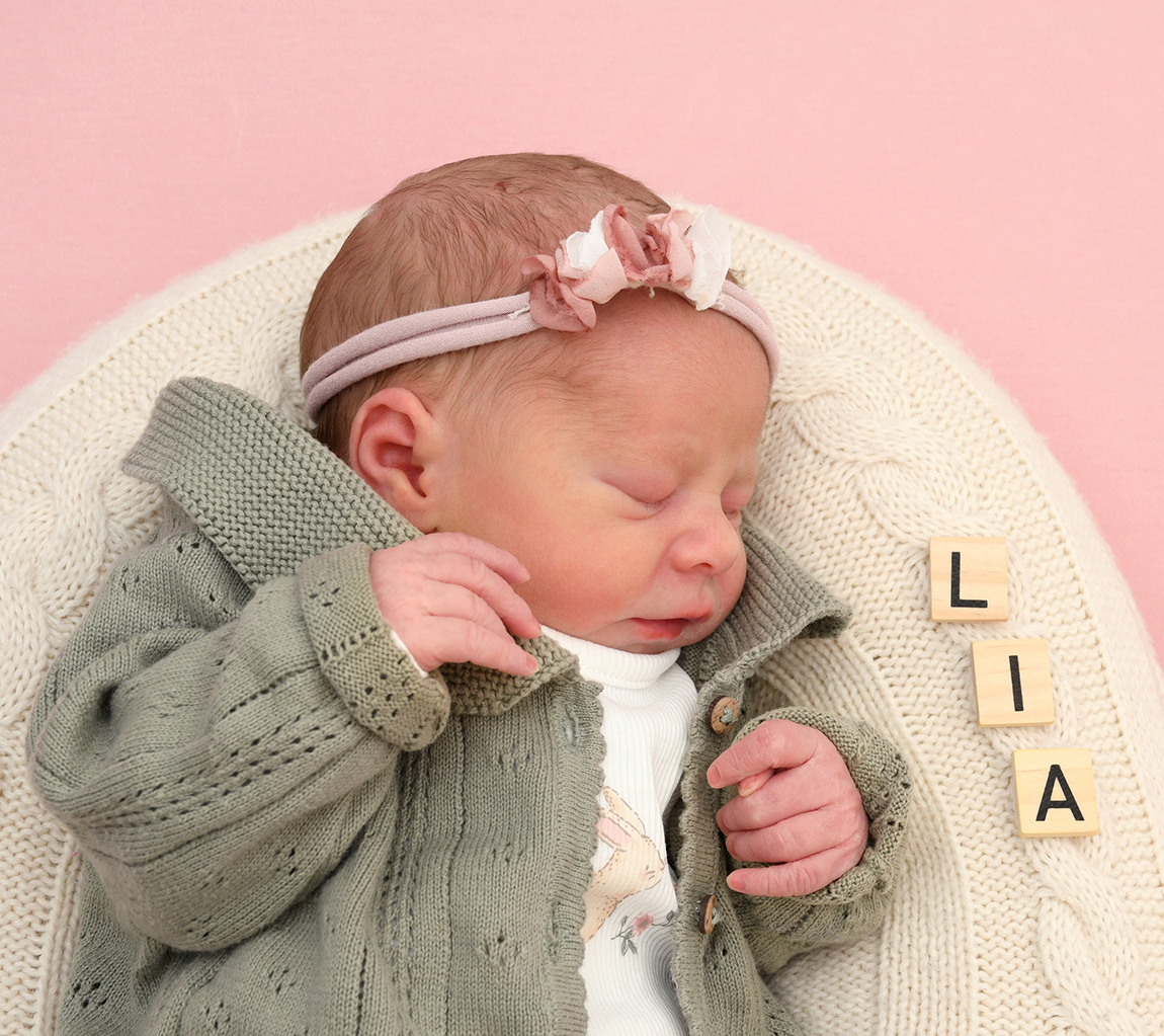 Babygaleriebild von Lia Ramona, geboren am 02.12.2025 im Sana Klinikum Hof