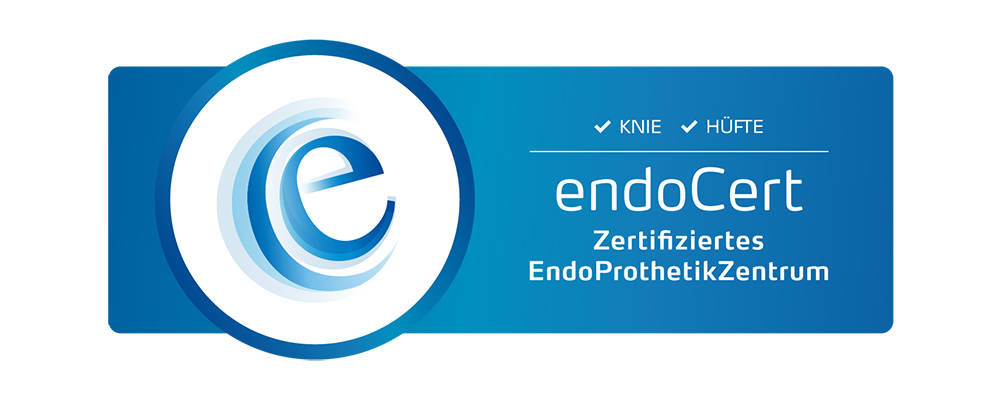 Logo Zertifiziertes EndoProthetikZentrum Hüfte & Knie (endoCert)