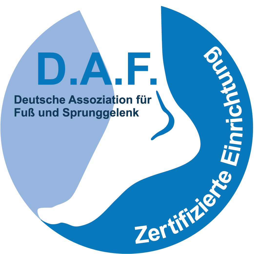 Logo des Zentrums für Fuß- und Sprunggelenkchirurgie der Maximalversorgung