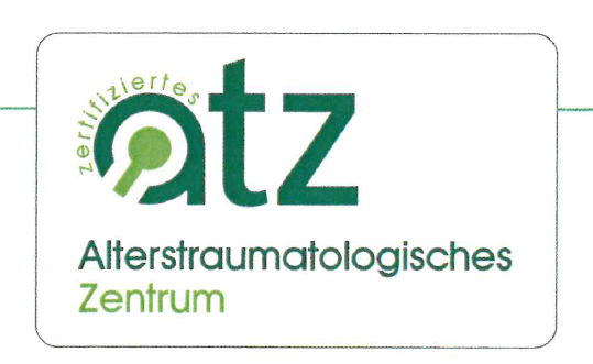 Logo zertifiziertes Alterstraumatologisches Zentrum mit Link zur Zentrumsseite