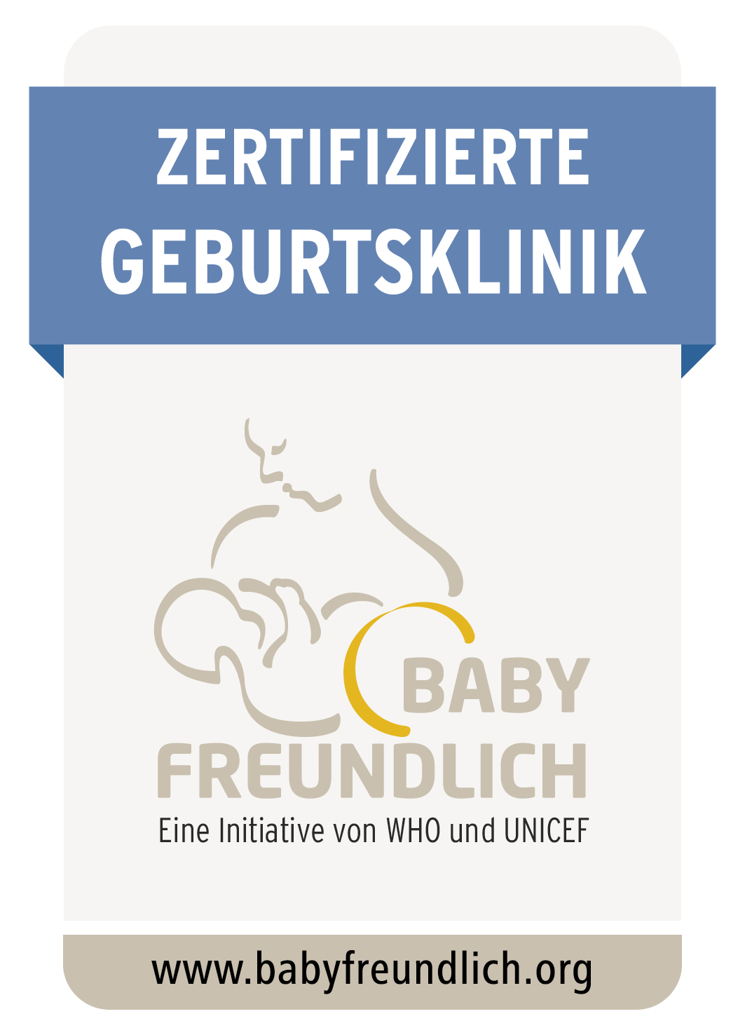 Zertifizierte Geburtsklinik Babyfreundlich