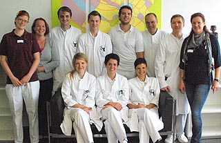 Team der Klinik für chirurgische und konservative Therapie der Wirbelsäule