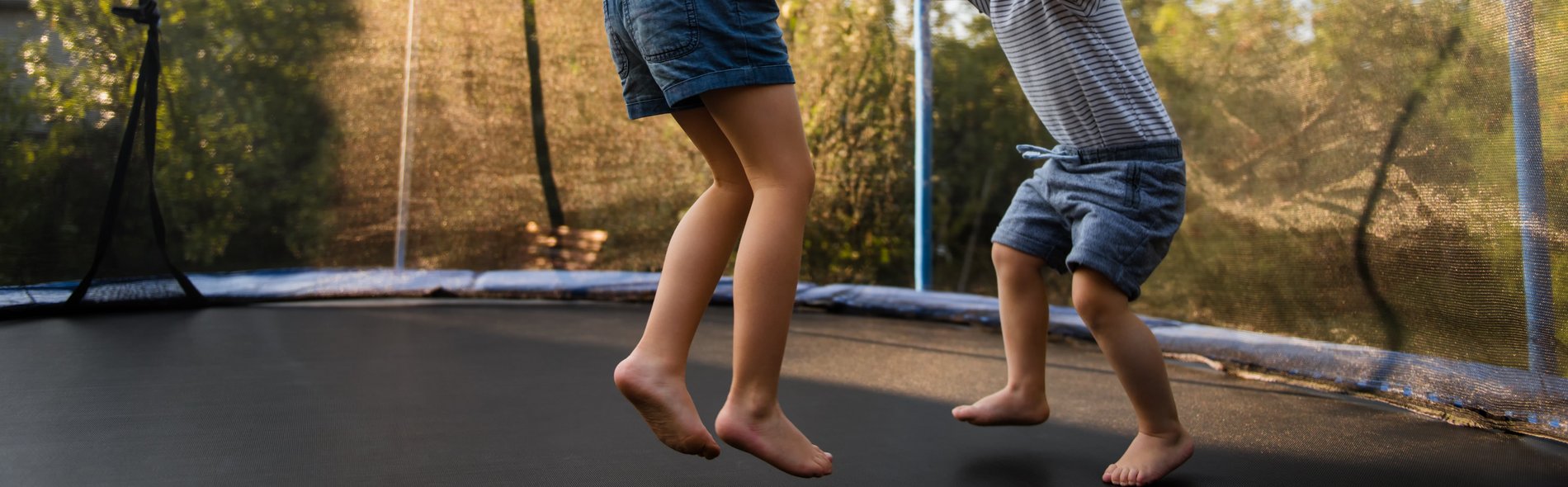 Unfallfrei auf dem Trampolin