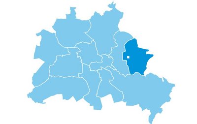 Karte Marzahn