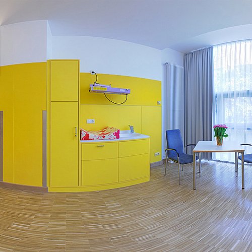 Familienzimmer der Frauenklinik