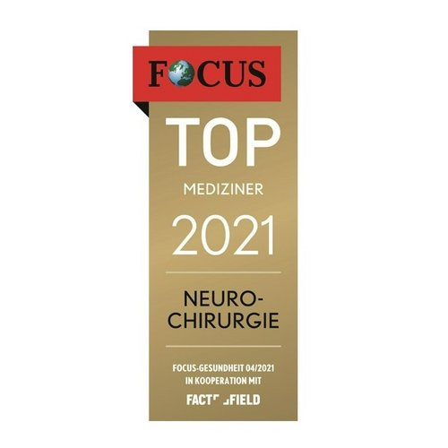 Fokus Auszeichnung TOP Mediziner Prof. Scholz, Neurochirurgie an den Sana Kliniken Duisburg, ausgezeichnet für Neurochirurgie