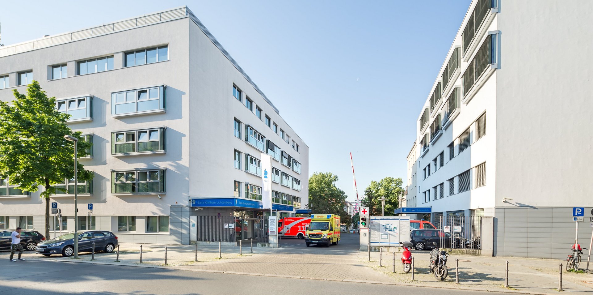 Sana Klinikum Lichtenberg Außenansicht