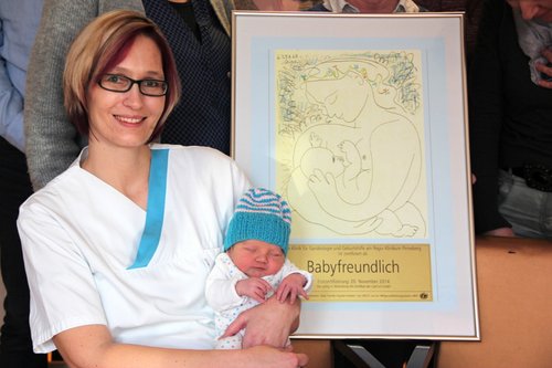 Foto mit Baby Foto mit Baby