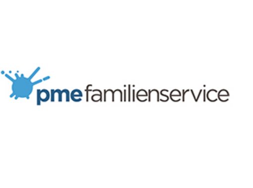 Das Logo des pme Familienservices, den Sana seinen Mitarbeitenden anbietet