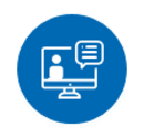 1. Eingang Ihrer Anfrage Icon für Eingang Ihrer Anfrage