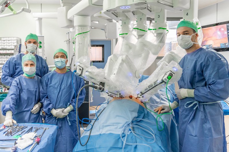 Roboter Hilft Urologen Zwenkau Sana Kliniken Ag