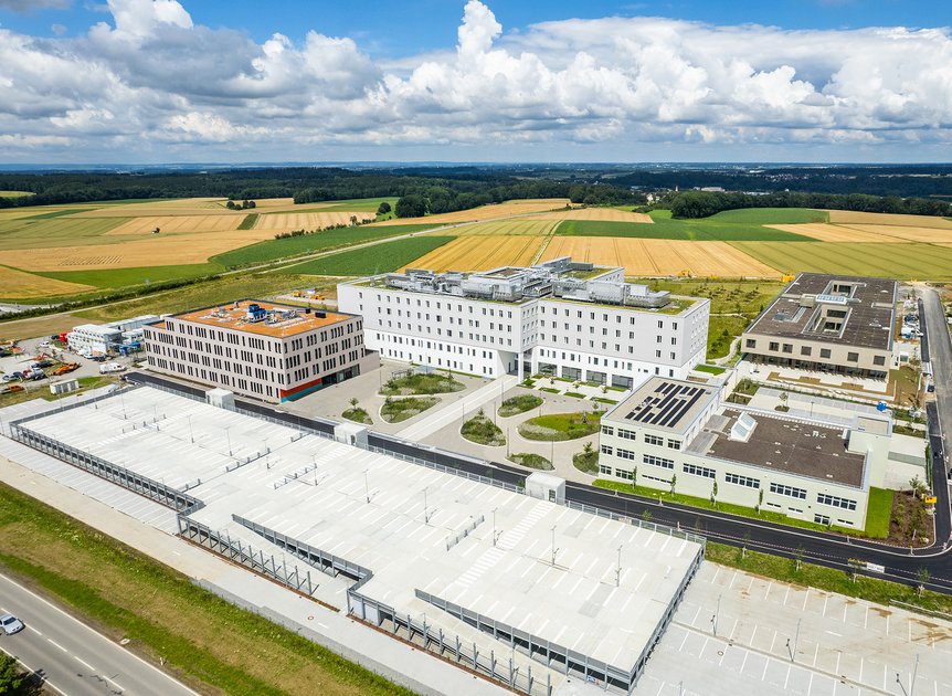 Sana Kliniken Landkreis Biberach Vogelperspektive