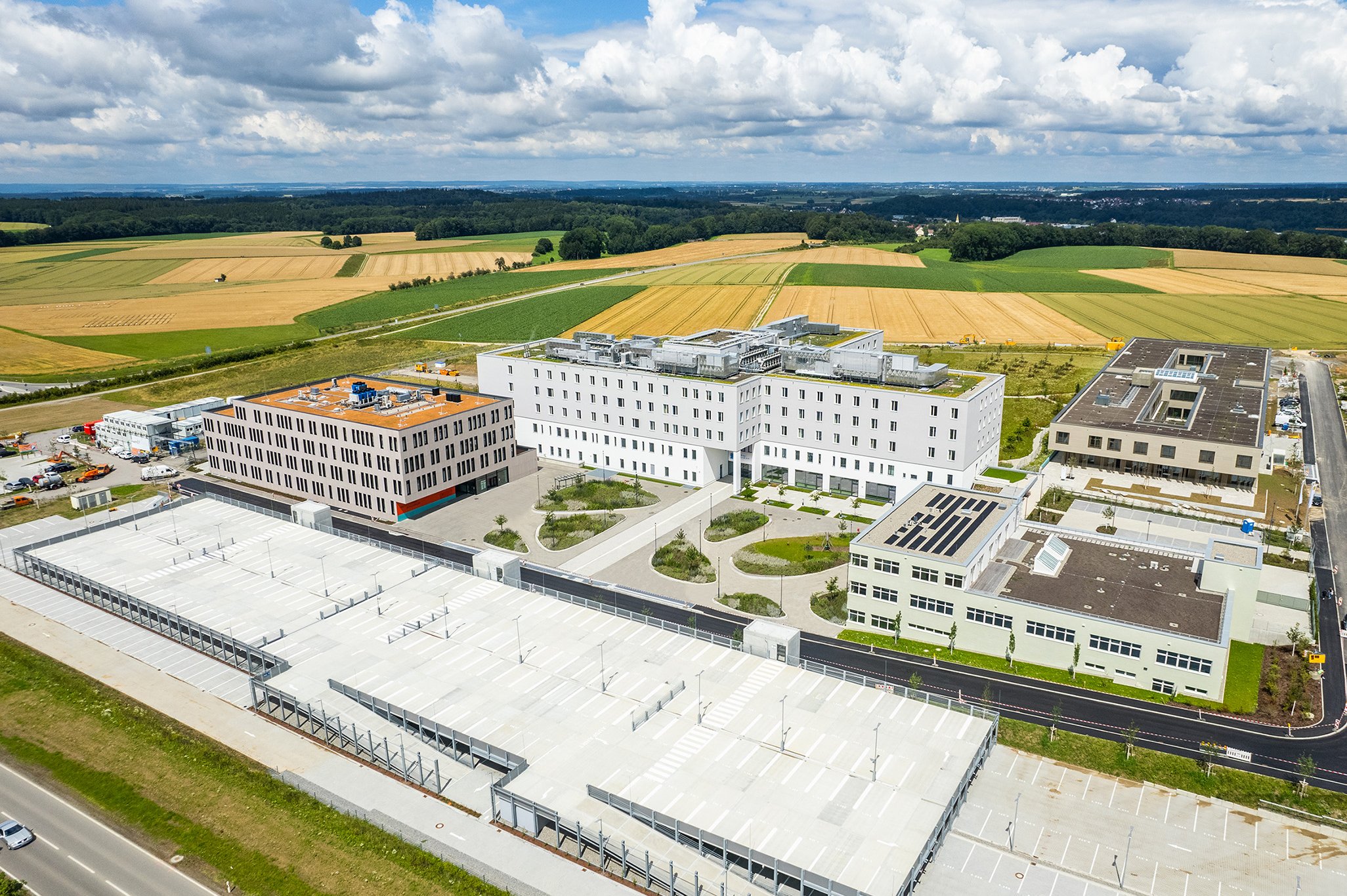 Sana Kliniken Landkreis Biberach Vogelperspektive