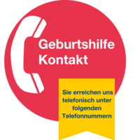 So erreichen Sie den Kreißsaal und die Station