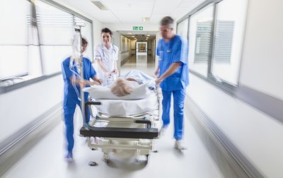 Patient wird eingeliefert