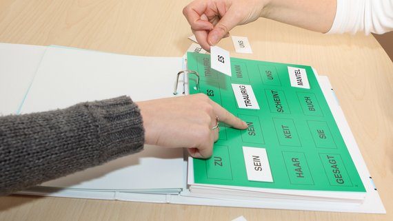 Logopädische Übung