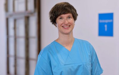 Carolin Stegemann, Chefärztin der Pädiatrie der Sana Kliniken Niederlausitz, Porträt