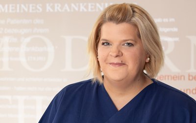 Kim Diana Thiele, Teamleitung von Station 21.