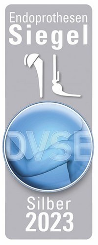 Endoprothesen-Siegel der DVSE in Silber (2023)