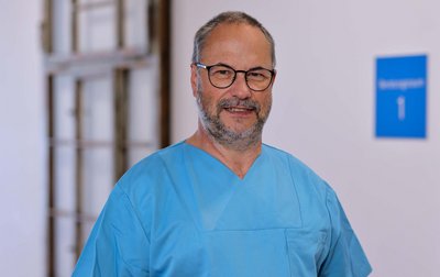 Volkmar Hanisch, Ärztlicher Direktor, Chefarzt Intensivmedizin und Anästhesie der Sana Kliniken Niederlausitz, Porträt