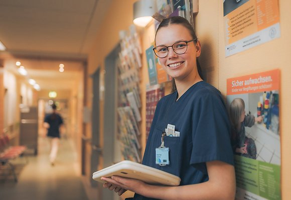Porträtfoto von Victoria Paatz, Auszubildende Pflegefachfrau
