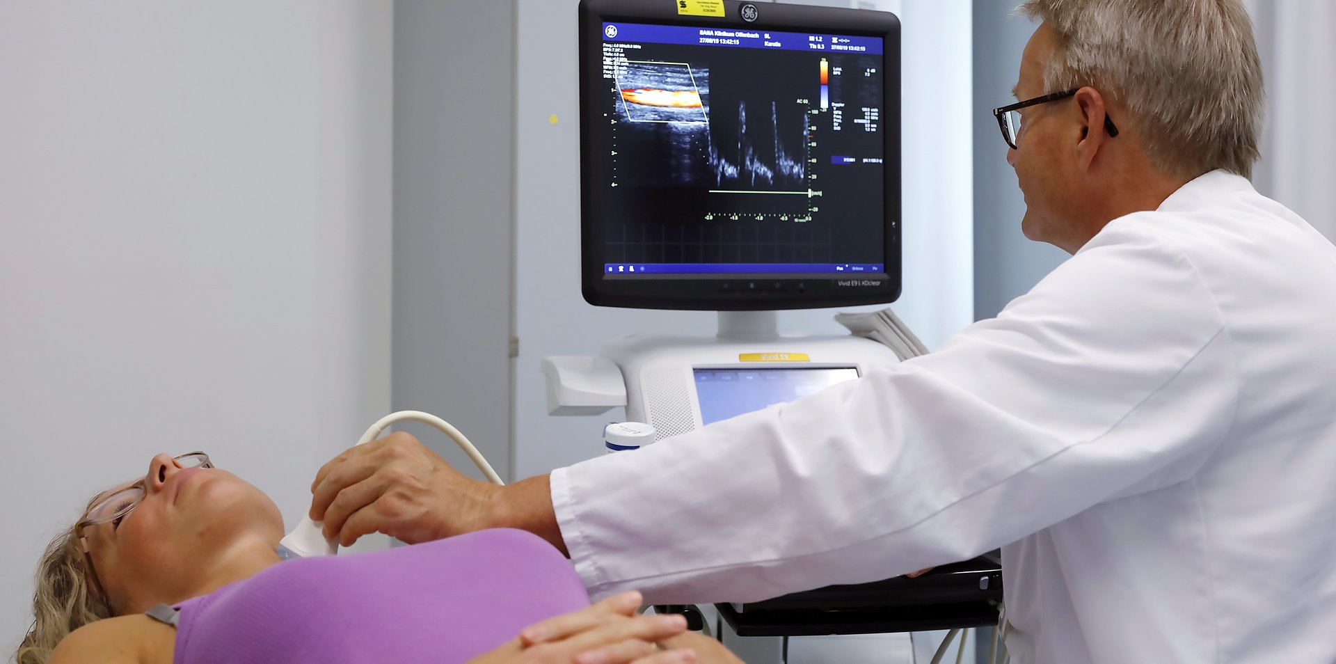Ultraschall Halsschlagader