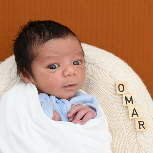 Babygaleriebild von Omar, geboren am 31.10.2025 im Sana Klinikum Hof