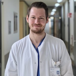 Porträtfoto von Johannes Berek, Oberarzt