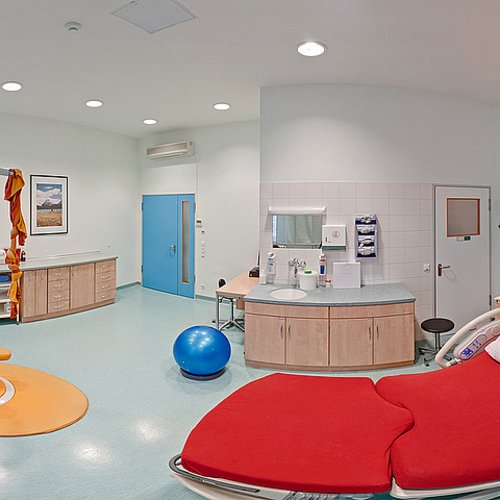 Kreißsaal der Frauenklinik