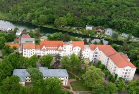 Luftbild Evang. Krankenhaus "Gottesfriede" Woltersdorf