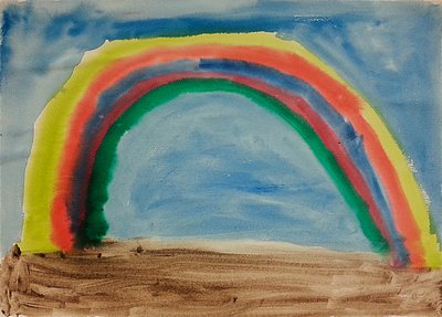 Gemälde: Regenbogen