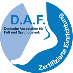 Logo des Zentrums für Fuß- und Sprunggelenkchirurgie der Maximalversorgung