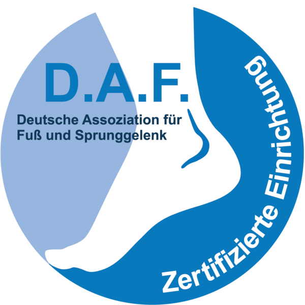 Logo des Zentrums für Fuß- und Sprunggelenkchirurgie der Maximalversorgung