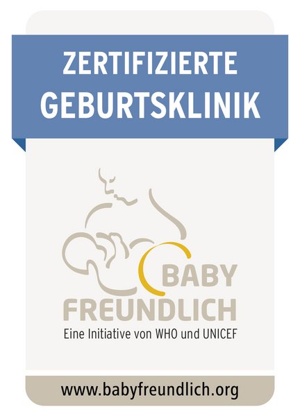 Zertifizierte Geburtsklinik Babyfreundlich