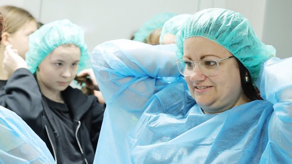 Impressionen vom Tag der offenen Tür im Krankenhaus Senftenberg: Einblicke in den OP-Saal