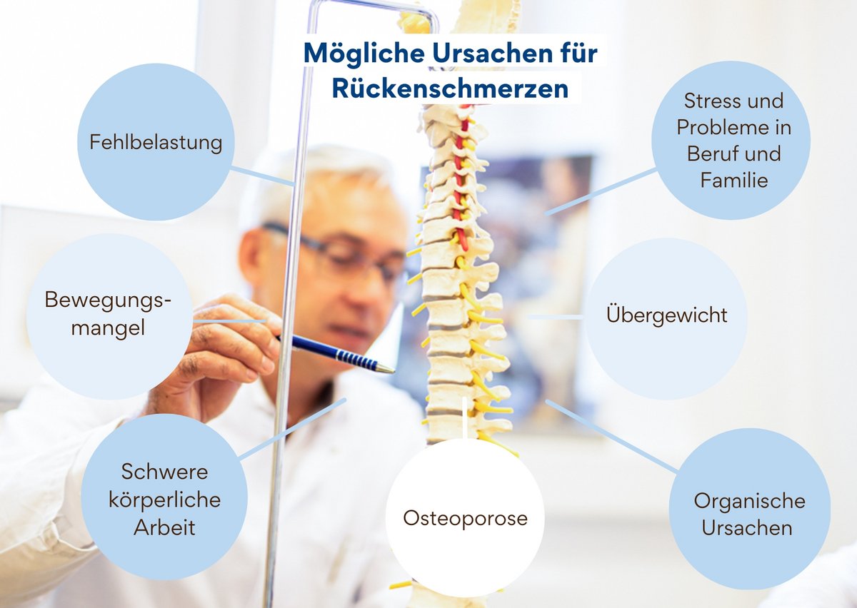 Was gegen Rückenschmerzen hilft Mehr Bewegung, weniger Stress