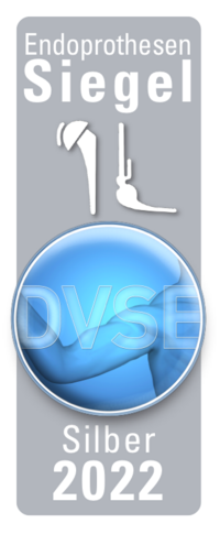 Endoptrothesensiegel Silber der DVSE