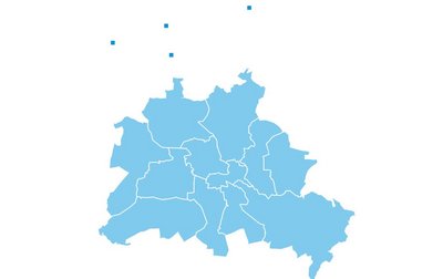 Karte Brandenburg