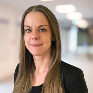 Porträtfoto Melanie De Clerque, Sekretariat Senologie am Sana Klinikum Gerresheim 