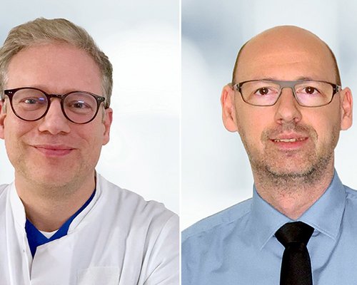 Dr. Christian Vollmer und Dr. Andreas Edelmann