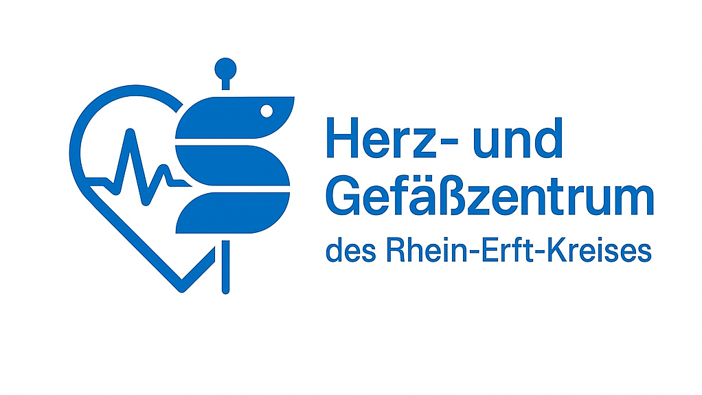 Das Bild zeigt das Logo Herz- und Gefäßzentrum am Sana-Krankenhaus Hürth