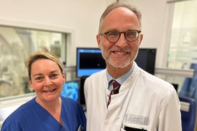 Porträt von Tanja Köllner und Prof. Joachim Weil